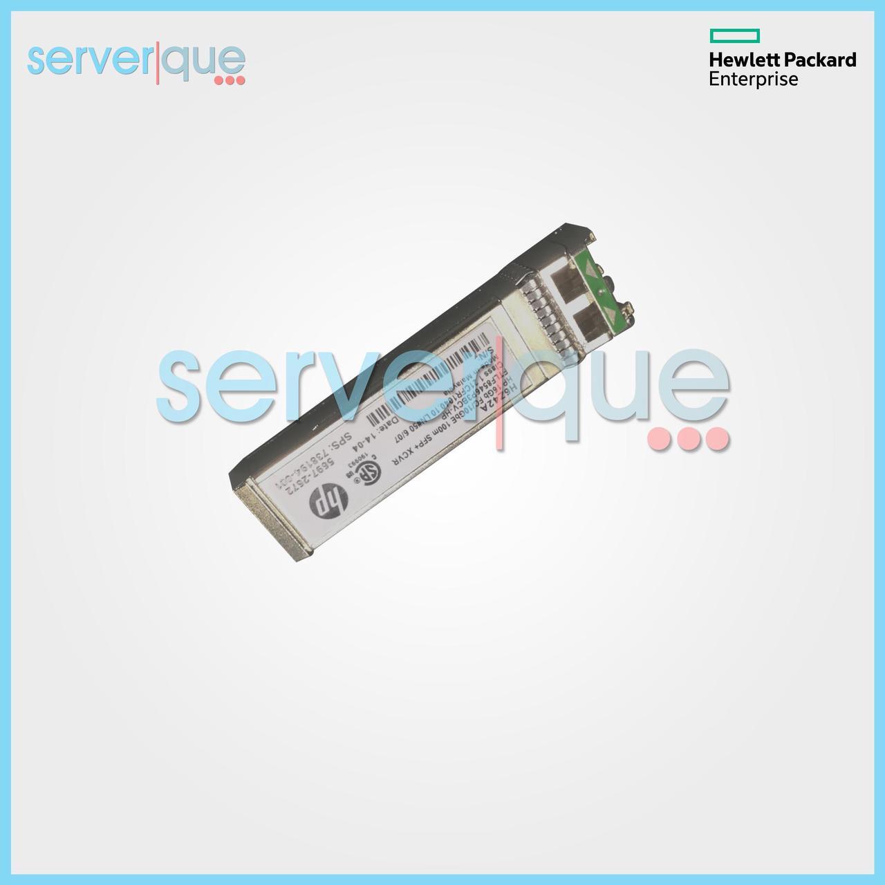 Alt view image 4 of 4 - HPE H6Z42A StoreFabric 16Gb FC/10GbE 100m SR SFP+ Transceiver
