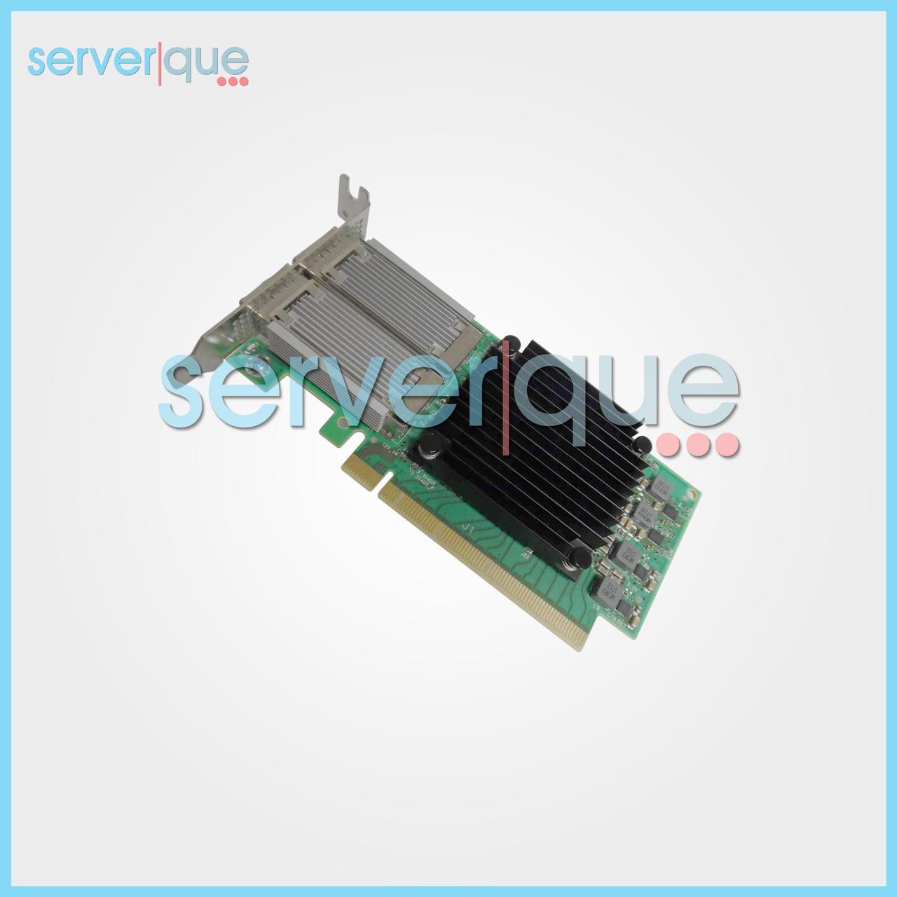 Alt view image 3 of 3 - MCX516A-CDAT Mellanox Connectx-5 100GbE CX516A Dual Port QSFP28 Network Adapter