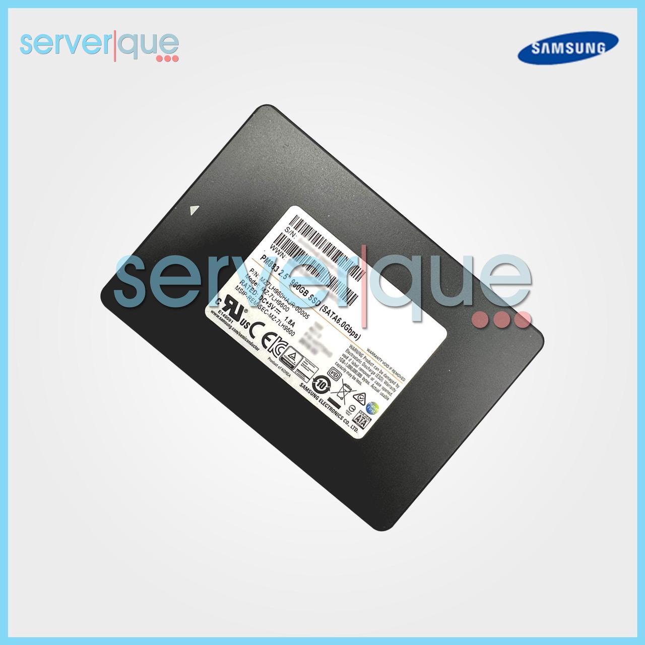 Alt view image 3 of 3 - MZ7LH960HAJR Samsung PM883 960GB TLC SATA 6Gbps 2.5" Internal SSD MZ-7LH9600