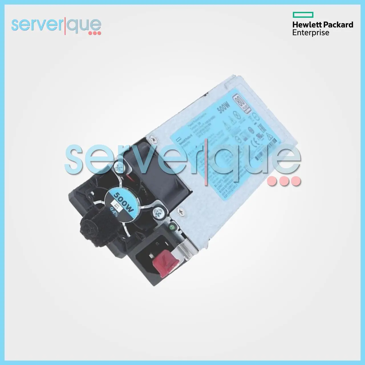 Alt view image 2 of 3 - 720478-B21 HP 500W Flex Slot Platinum Power Supply Kit 723594-001 754377-001
