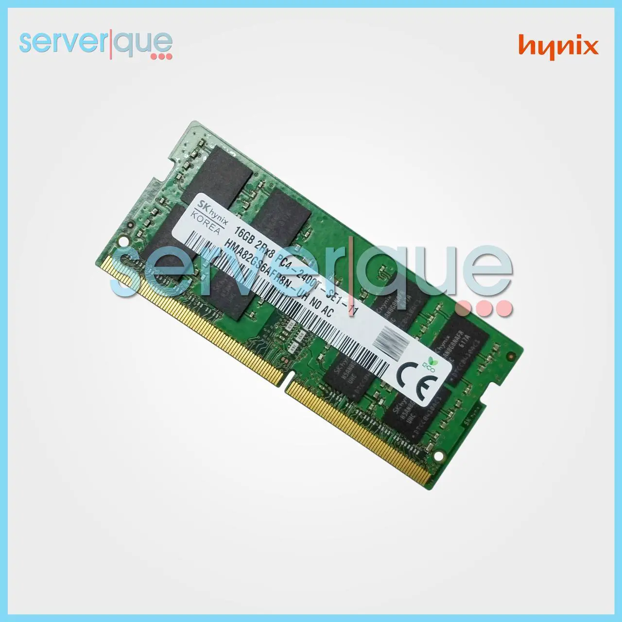 Alt view image 2 of 3 - HMA82GS6AFR8N-UH Hynix 16GB PC4-19200 DDR4-2400MHz SO-DIMM CL17 Memory
