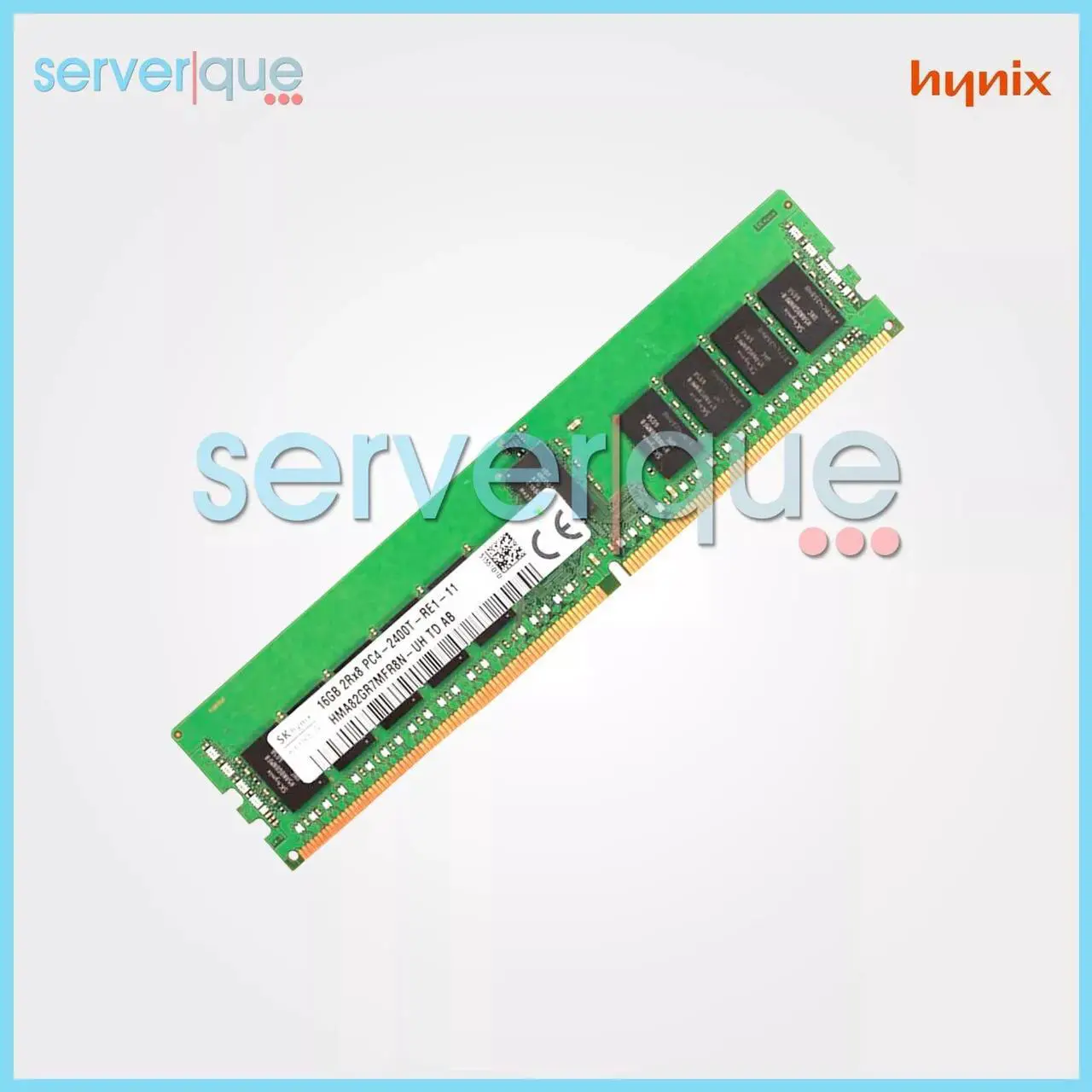 Alt view image 2 of 3 - HMA82GR7MFR8N-UH Hynix 16GB PC4-19200 DDR4-2400MHz ECC Reg CL17 Dual Rank Memory