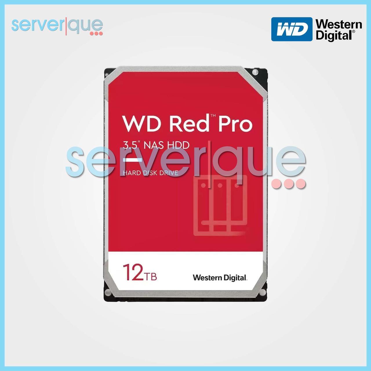 Alt view image 5 of 7 - Western WD121KFBX Digital Red Pro WD121KFBX 12 TB Hard Drive - 3.5" Internal - SATA (SATA/600) - Conventional Magnetic Recording (CMR) Method