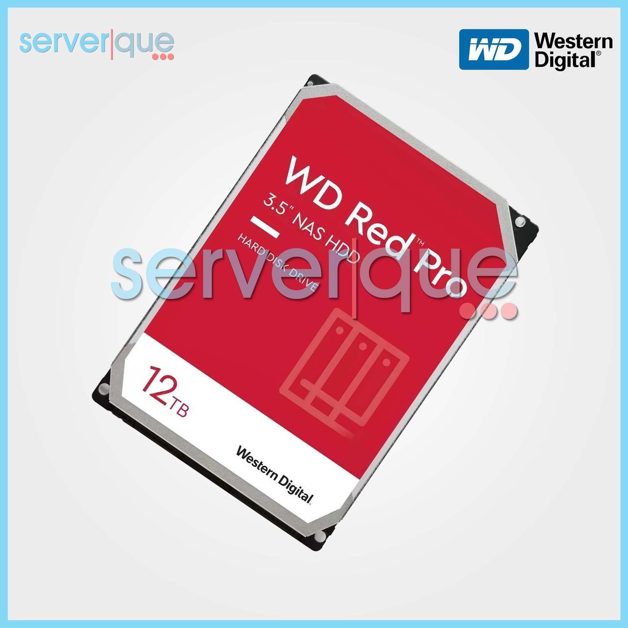 Alt view image 7 of 7 - Western WD121KFBX Digital Red Pro WD121KFBX 12 TB Hard Drive - 3.5" Internal - SATA (SATA/600) - Conventional Magnetic Recording (CMR) Method