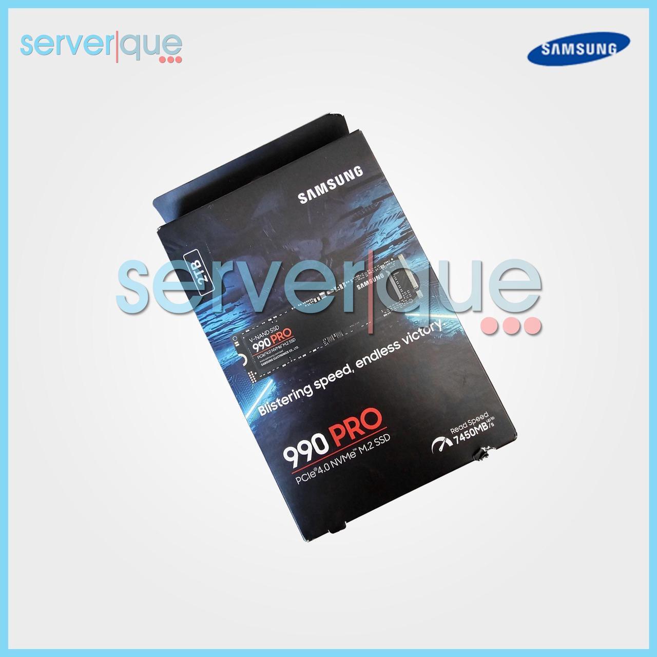 Alt view image 3 of 3 - Samsung 990 PRO MZ-V9P2T0B/AM 2 TB Solid State Drive - M.2 2280 Internal - PCI Express NVMe (PCI Express NVMe 4.0 x4) - Desktop PC, Gaming Console Device Supported - 7450 MB/s Maximum Read ...