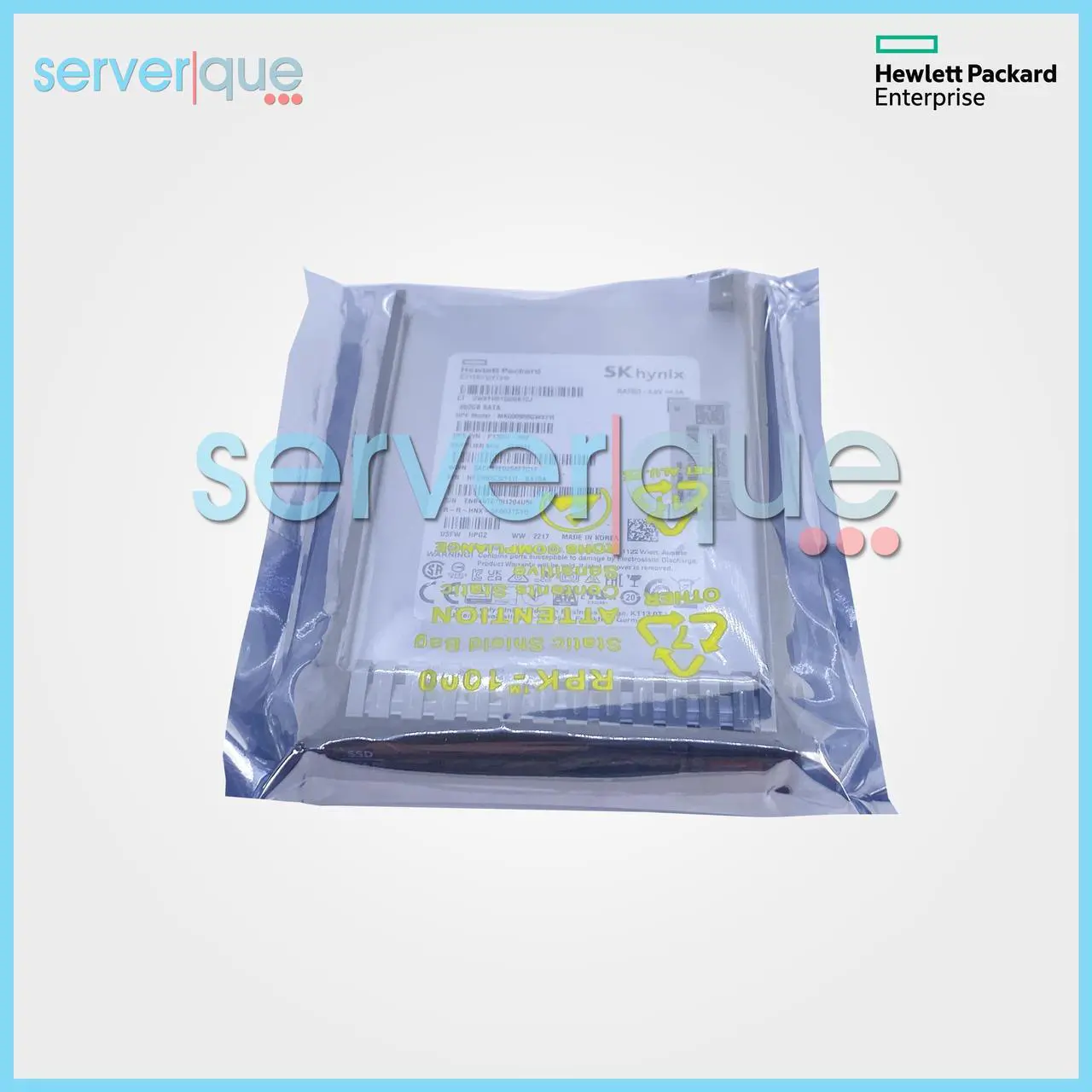 Alt view image 2 of 3 - HPE P18434-B21 960GB 6Gbps MU 2.5" SATA Smart Carrier Internal SSD "NEW BULK"