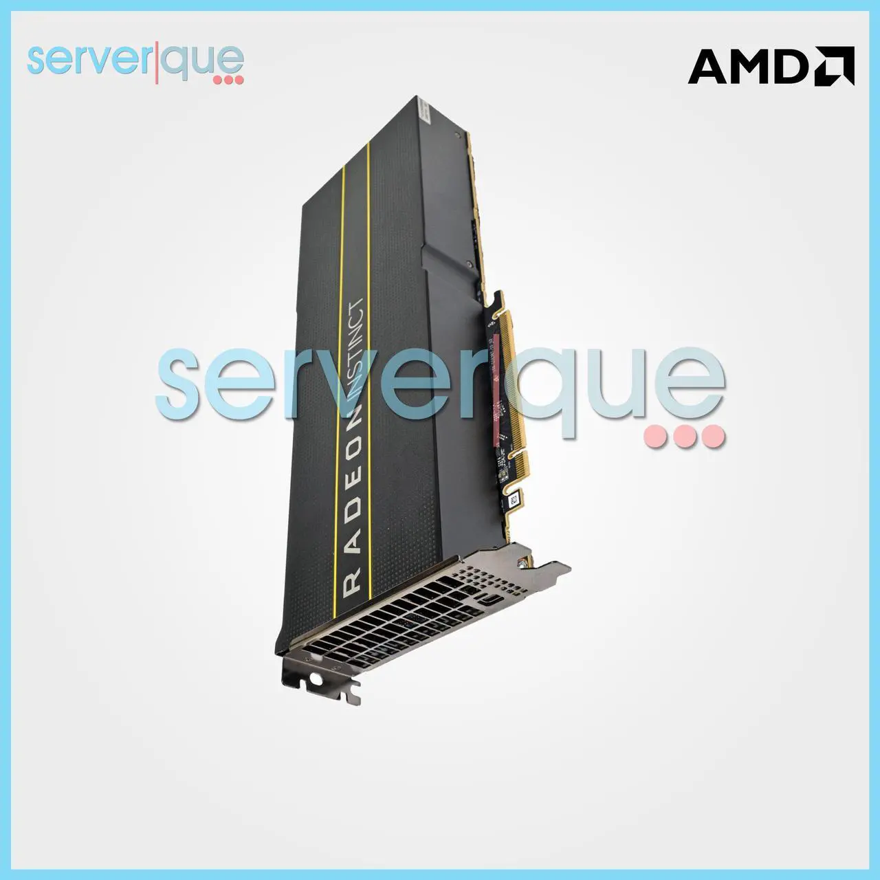 Alt view image 2 of 3 - 102D1631410 AMD Radeon Instinct MI50 16GB HBM2 PCIe 4.0 x16 GPU Accelerator Card