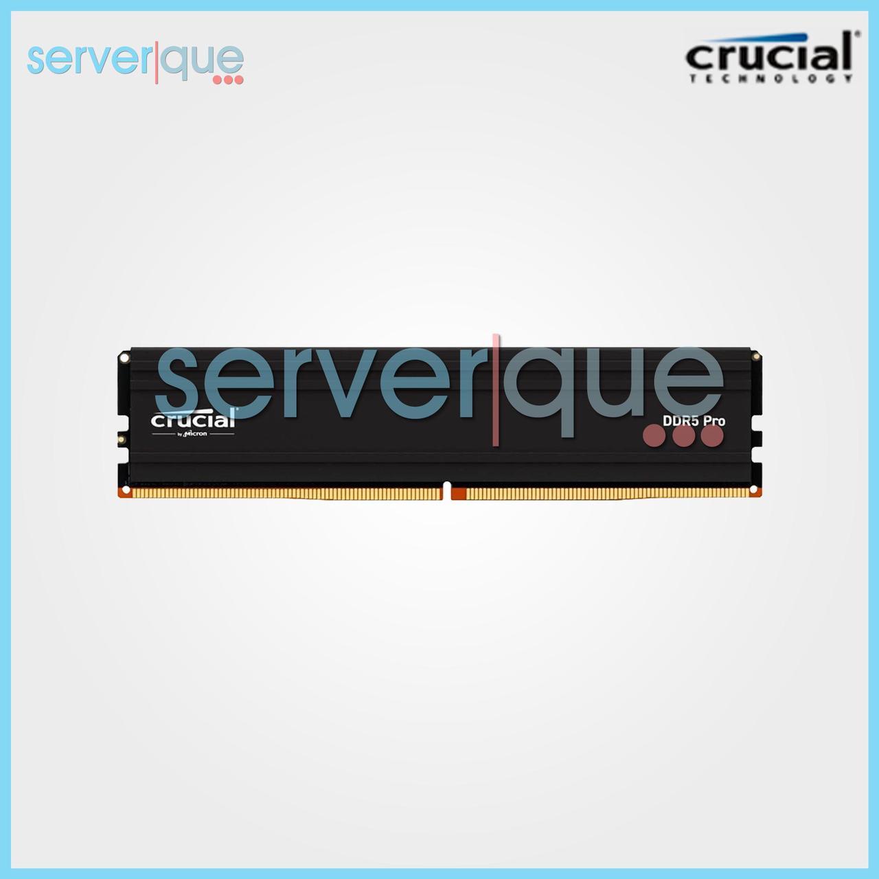 Main image of Crucial CP48G56C46U5 48GB PC5-44800 DDR5-5600MHz Unbuffered 288-Pin UDIMM Memory