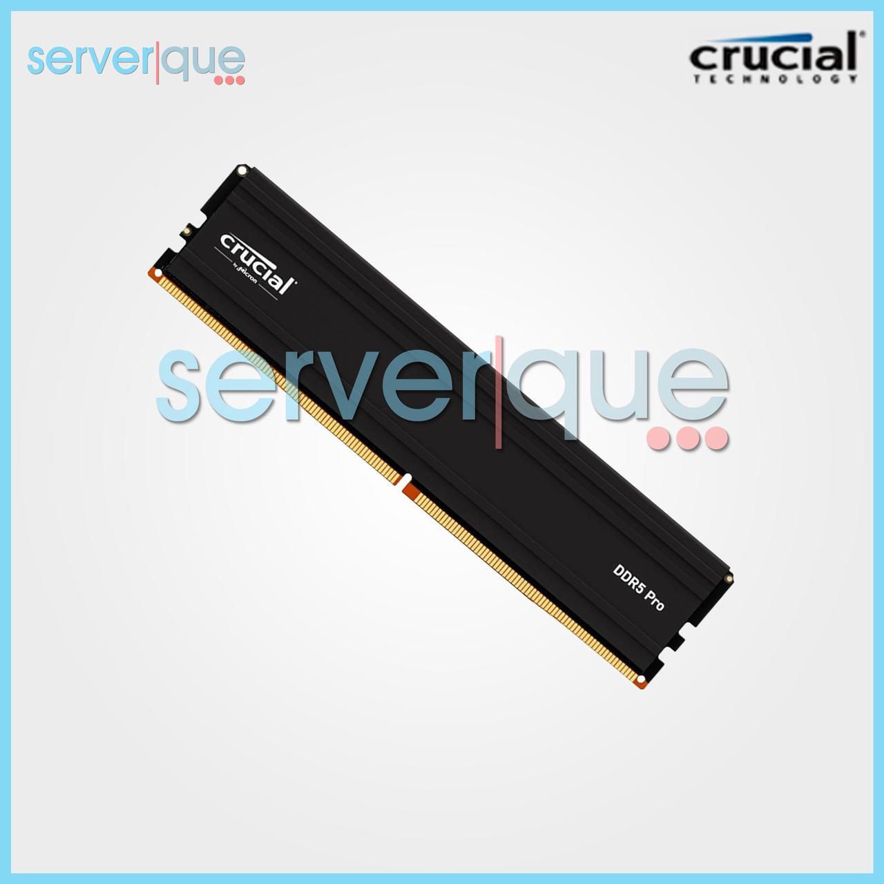 Alt view image 2 of 3 - Crucial CP48G56C46U5 48GB PC5-44800 DDR5-5600MHz Unbuffered 288-Pin UDIMM Memory