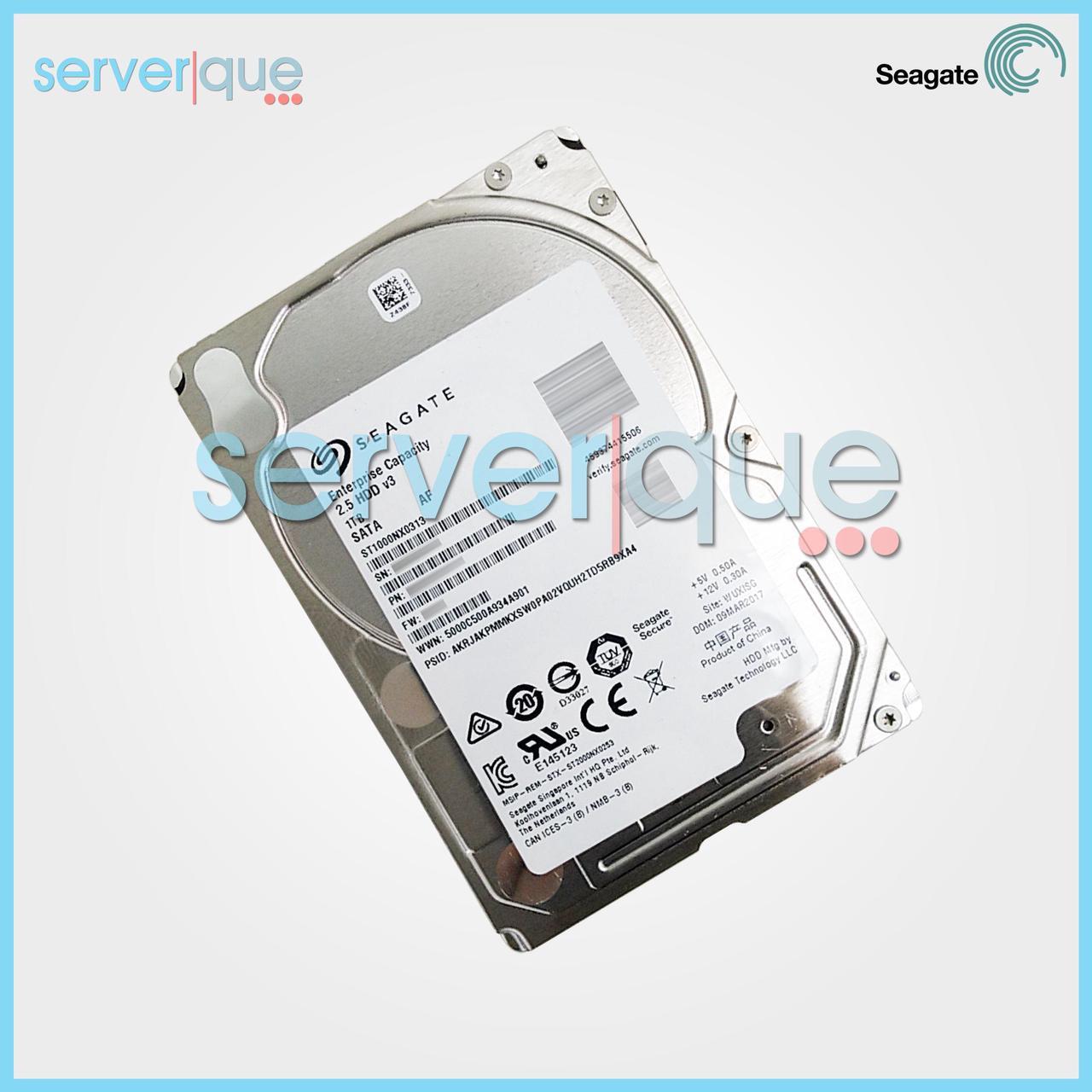 Alt view image 6 of 6 - Seagate ST1000NX0313 ST1000NX0313 1 TB Hard Drive - 2.5" Internal - SATA (SATA/600)