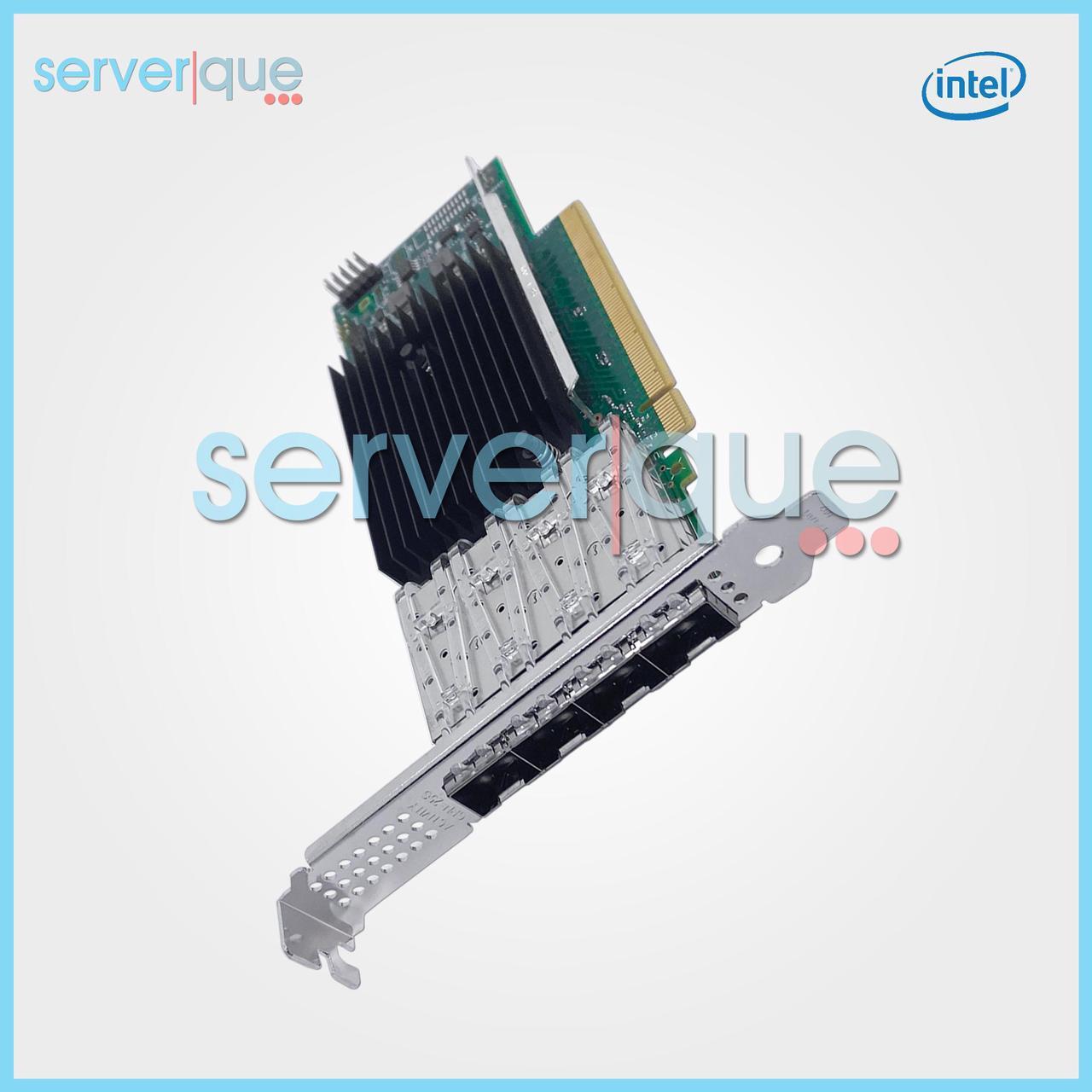 Alt view image 3 of 3 - E810XXVDA4LG1P5 Intel E810-XXVDA4 10/25Gbps PCI-e SFP28 4-Port Network Adapter