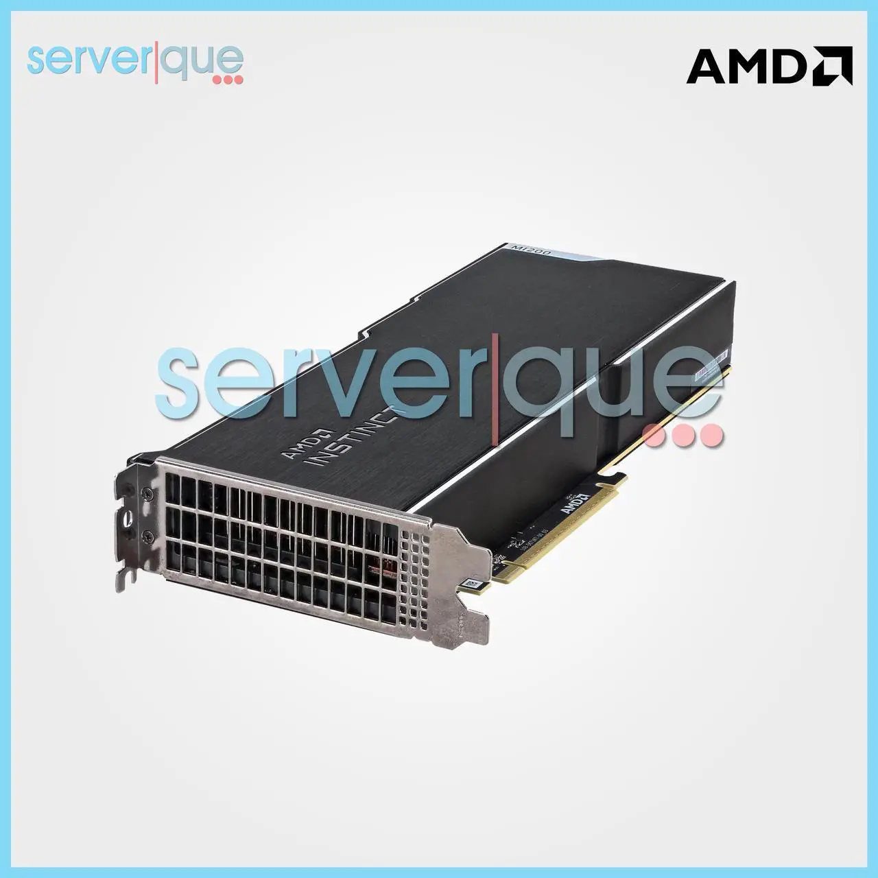 Alt view image 3 of 3 - AMD Instinct MI210 64GB PCIe HBM2 GPU | Engineered for AI, ML, and HPC Workloads