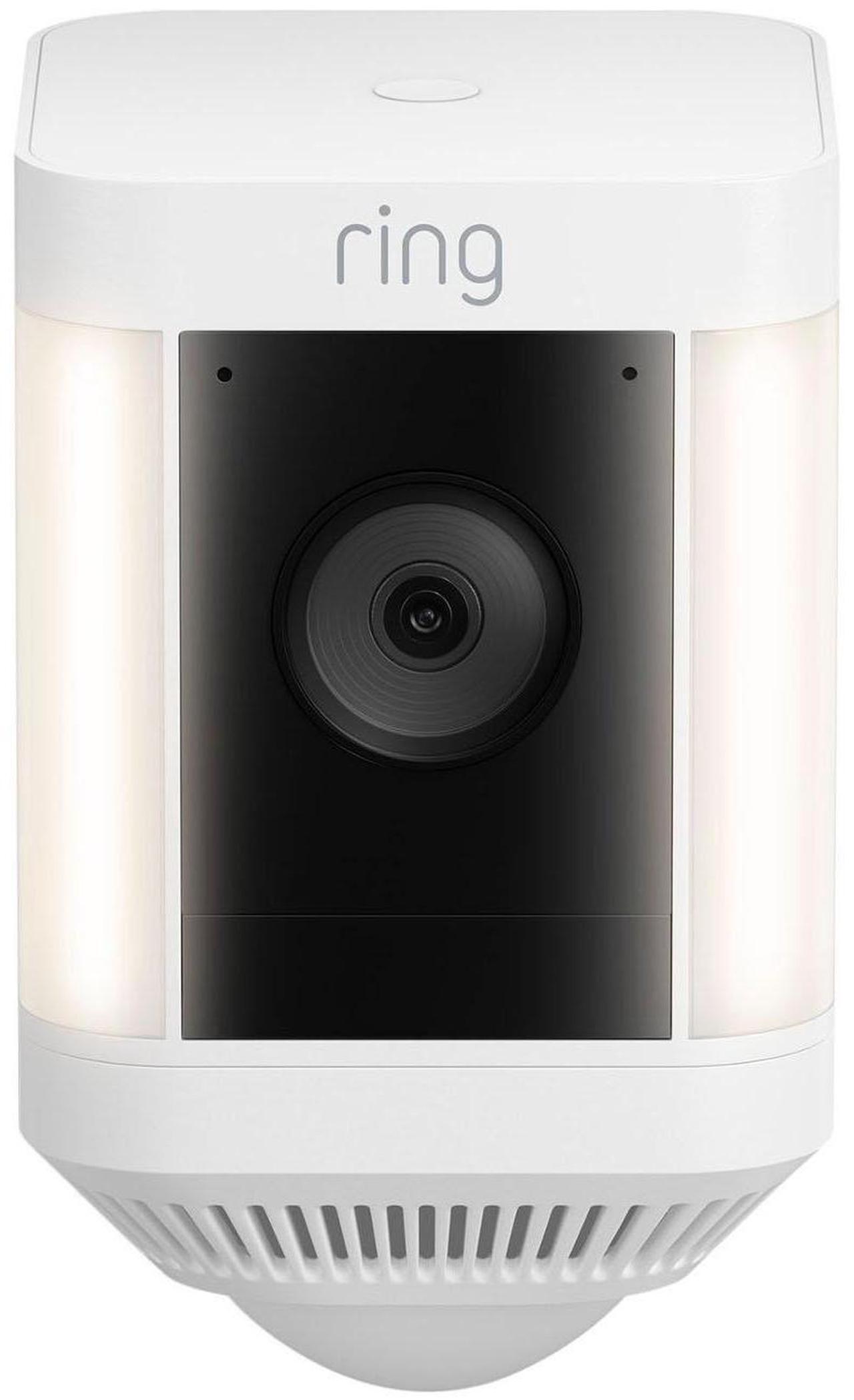 Alt view image 9 of 14 - Ring Spotlight Cam Plus - Battery - Two-Way Talk - Color Night Vision - Security Siren - White - 2022 Release  B09JZ5BG26