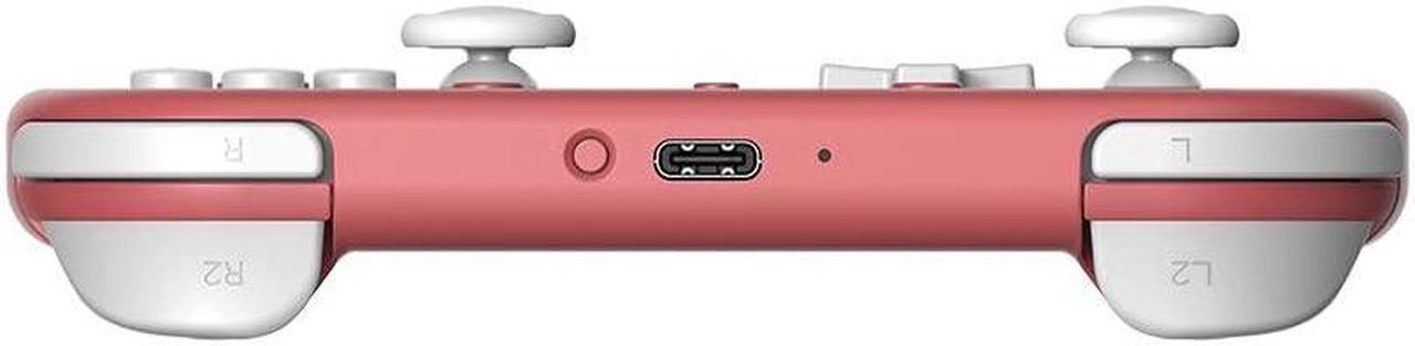 Alt view image 3 of 5 - 8Bitdo Lite 2 Bluetooth Wireless Gamepad for Switch, Android and Raspberry Pi - Pink