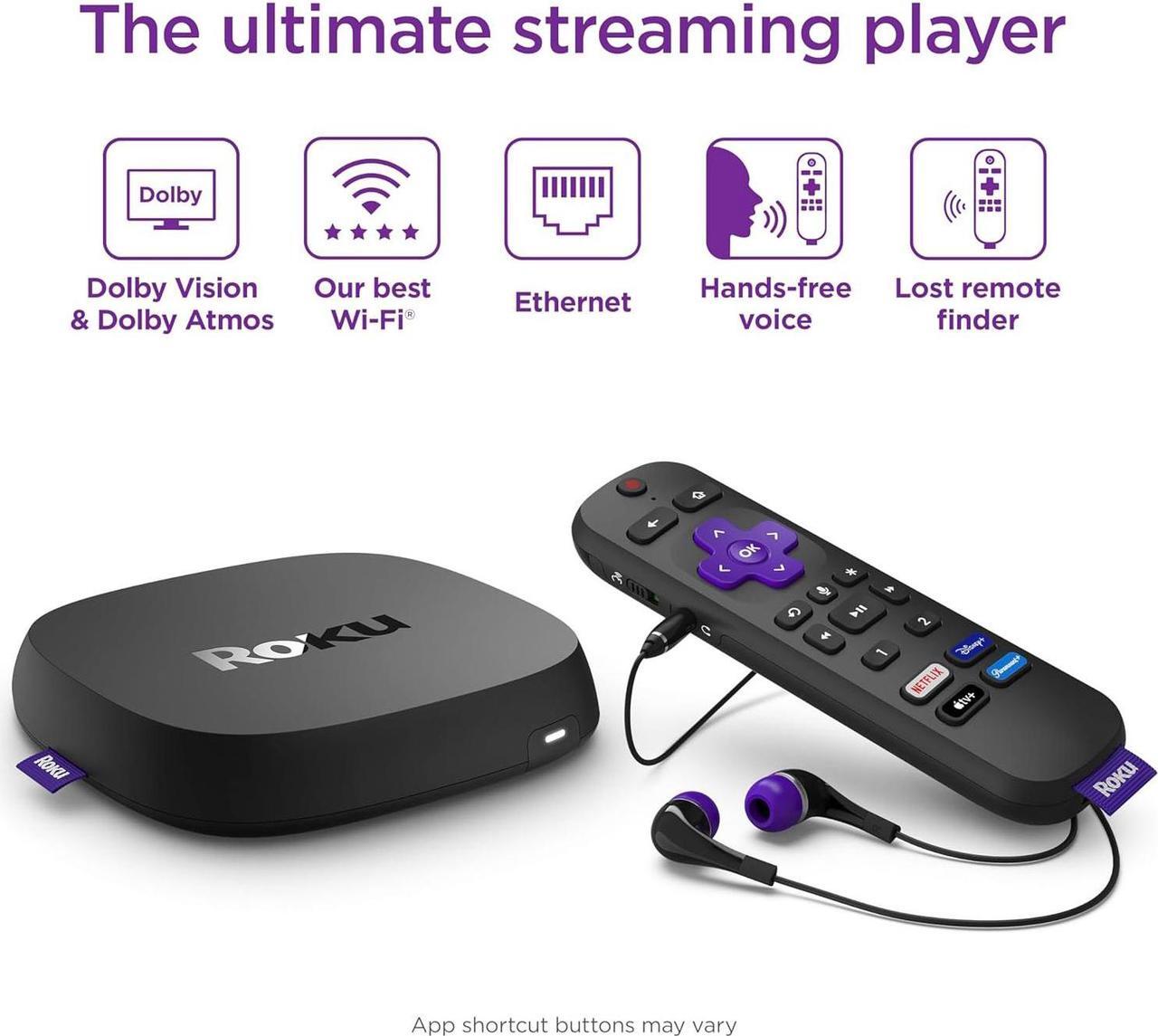 Alt view image 17 of 19 - Roku Ultra Ultimate Streaming Device 4K/HDR/Dolby Vision/Atmos