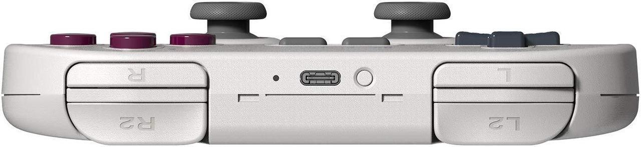 Alt view image 4 of 6 - runsnail 8bitdo sn30 pro bluetooth gamepad (g classic edition) with joysticks rumble vibration gamepad for windows, mac os, android, steam, switch, etc