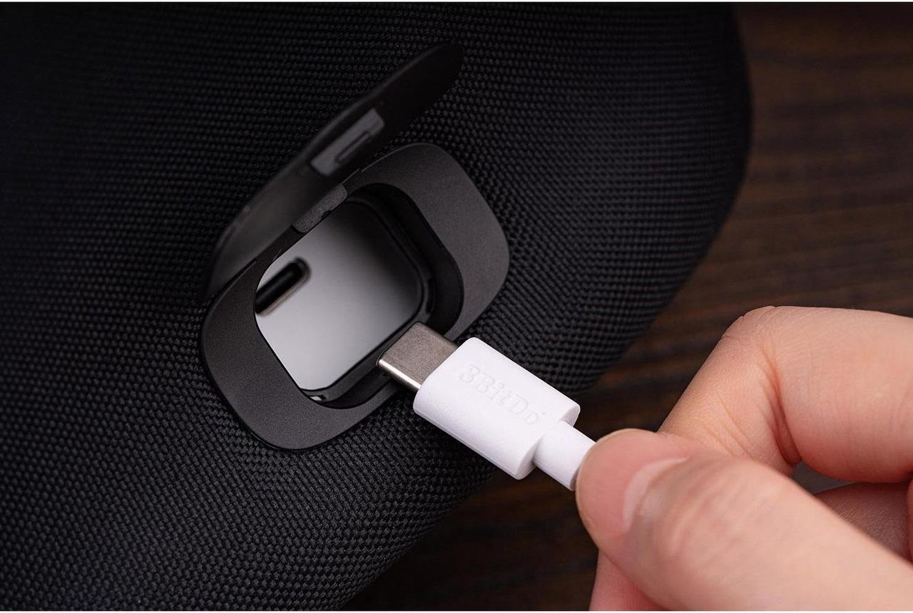 Alt view image 4 of 4 - 8BitDo Ultimate Bluetooth Wireless Controller for Switch, PC and Steam with Travel Case - White