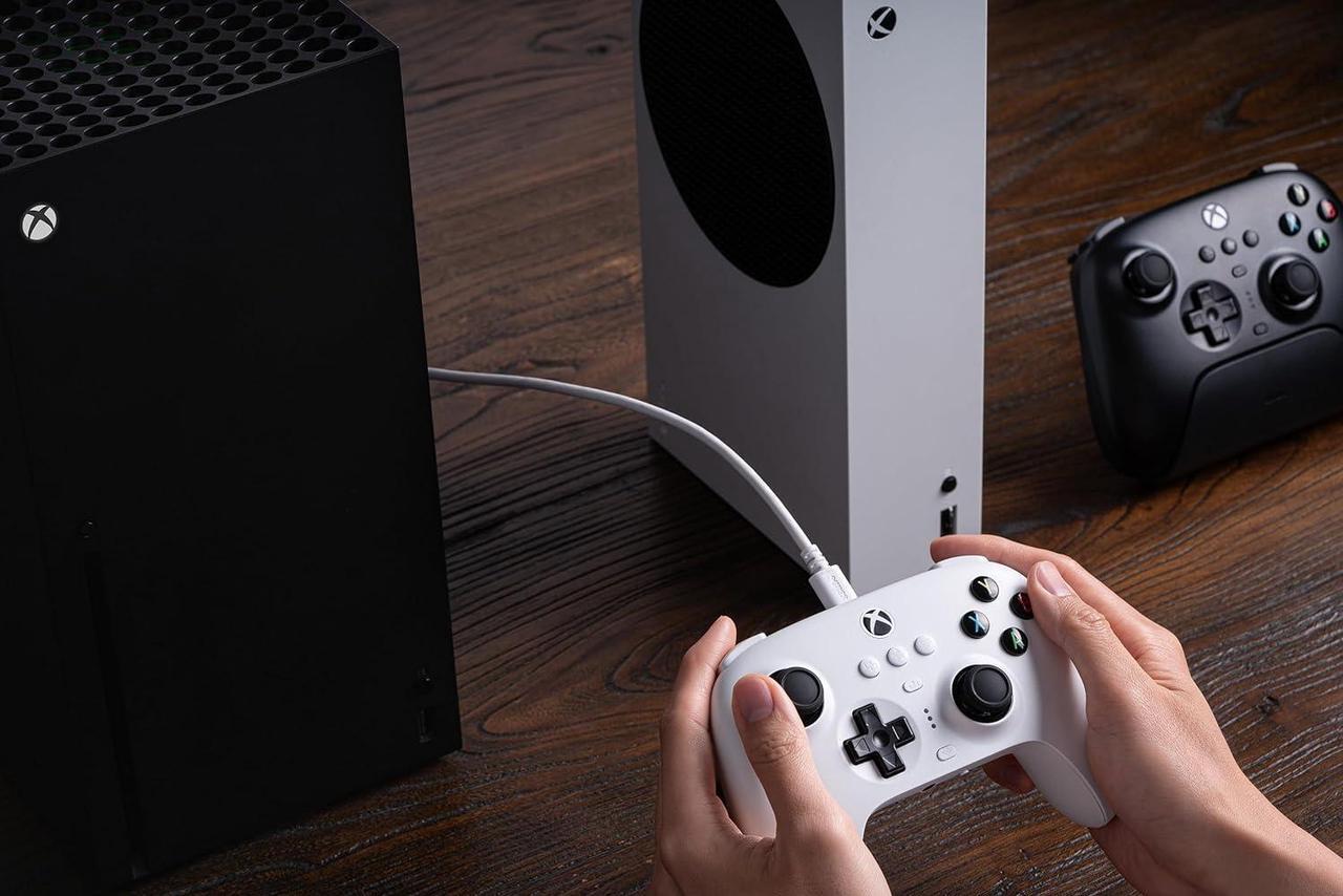 Alt view image 5 of 5 - 8BitDo Ultimate 3-mode Controller for Xbox - White + Game Pass Code
