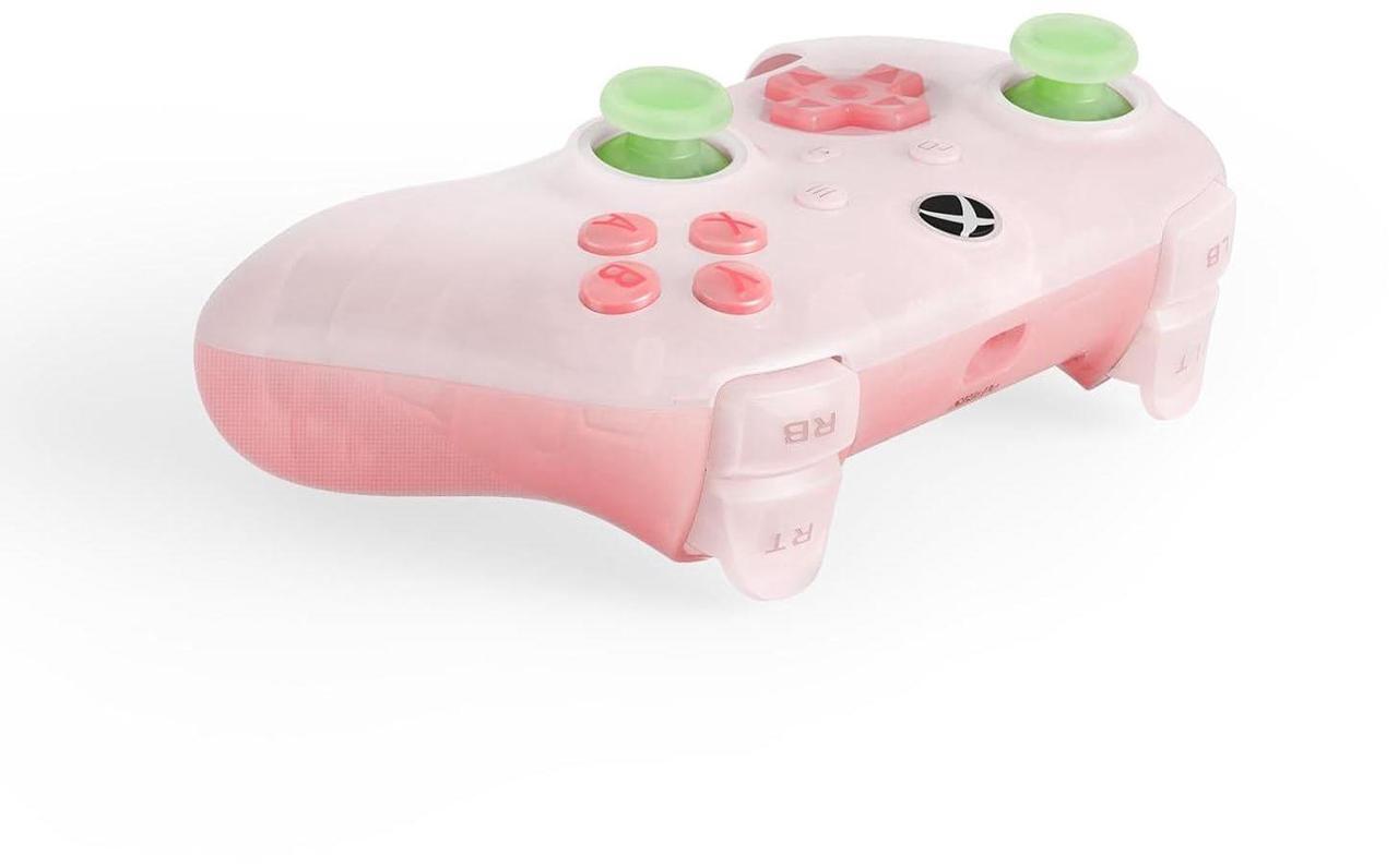 Alt view image 3 of 6 - 8Bitdo Ultimate Mini Wired Controller with RGB Ring, Hall Effect Joysticks and Triggers for Xbox, Windows - Translucent Pink