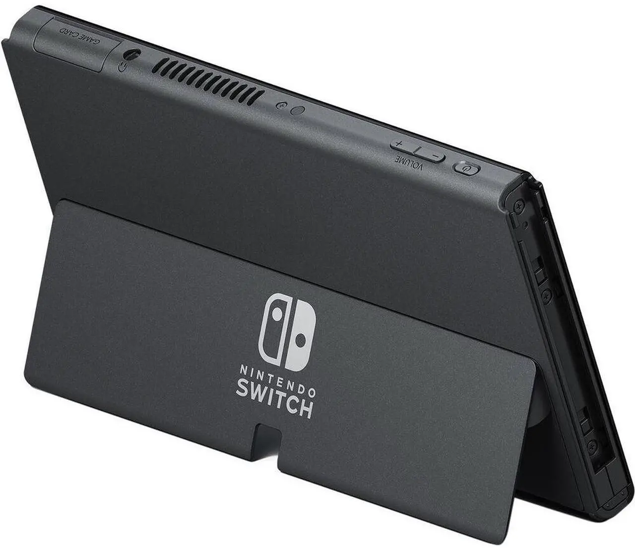Alt view image 3 of 5 - Nintendo Switch White OLED Console with MightySkins Console and Controller Skin Voucher and 2 Year CPS Extended Warranty