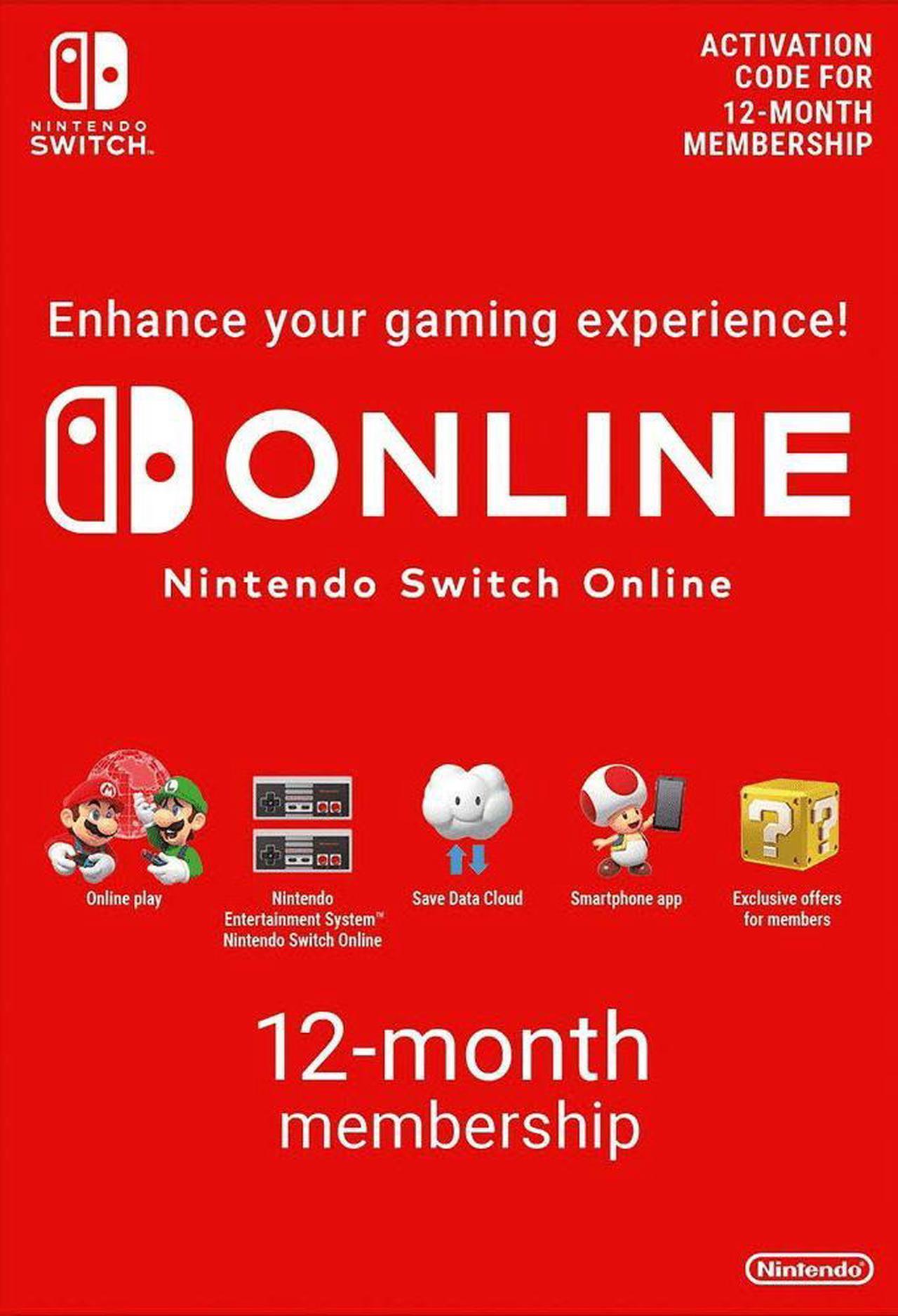 Alt view image 5 of 7 - Nintendo Switch White OLED Console with Mario Party Superstars, NSO 12 Month Family Membership, MightySkins Console and Controller Skin Voucher, and 2 Year CPS Extended Warranty