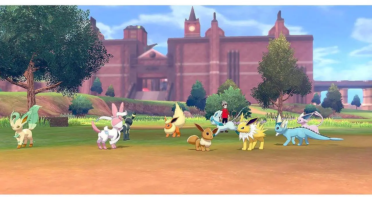 Alt view image 4 of 7 - Nintendo Switch White OLED Console with Pokemon Sword, Surge Accessory Gaming Kit, MightySkins Console and Controller Skin Voucher, and 2 Year CPS Extended Warranty