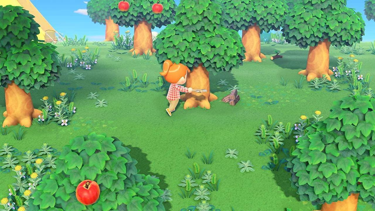 Alt view image 5 of 7 - Nintendo Switch White OLED Console with Animal Crossing: New Horizons, MightySkins Console and Controller Skin Voucher, and 2 Year CPS Extended Warranty