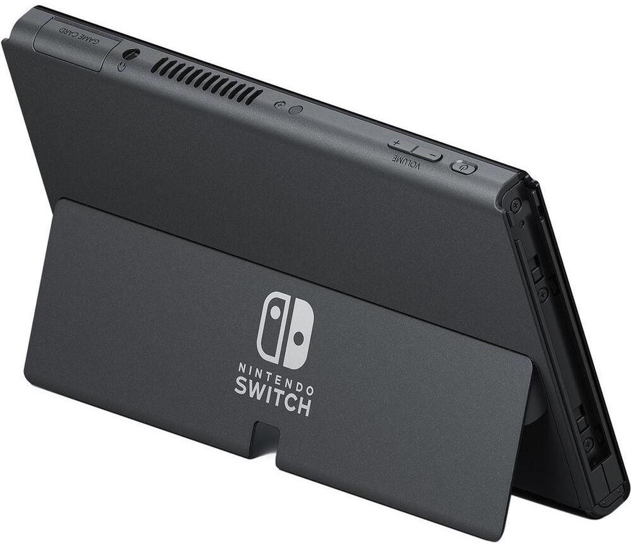 Alt view image 3 of 7 - Nintendo Switch White OLED Console with Animal Crossing: New Horizons, MightySkins Console and Controller Skin Voucher, and 2 Year CPS Extended Warranty