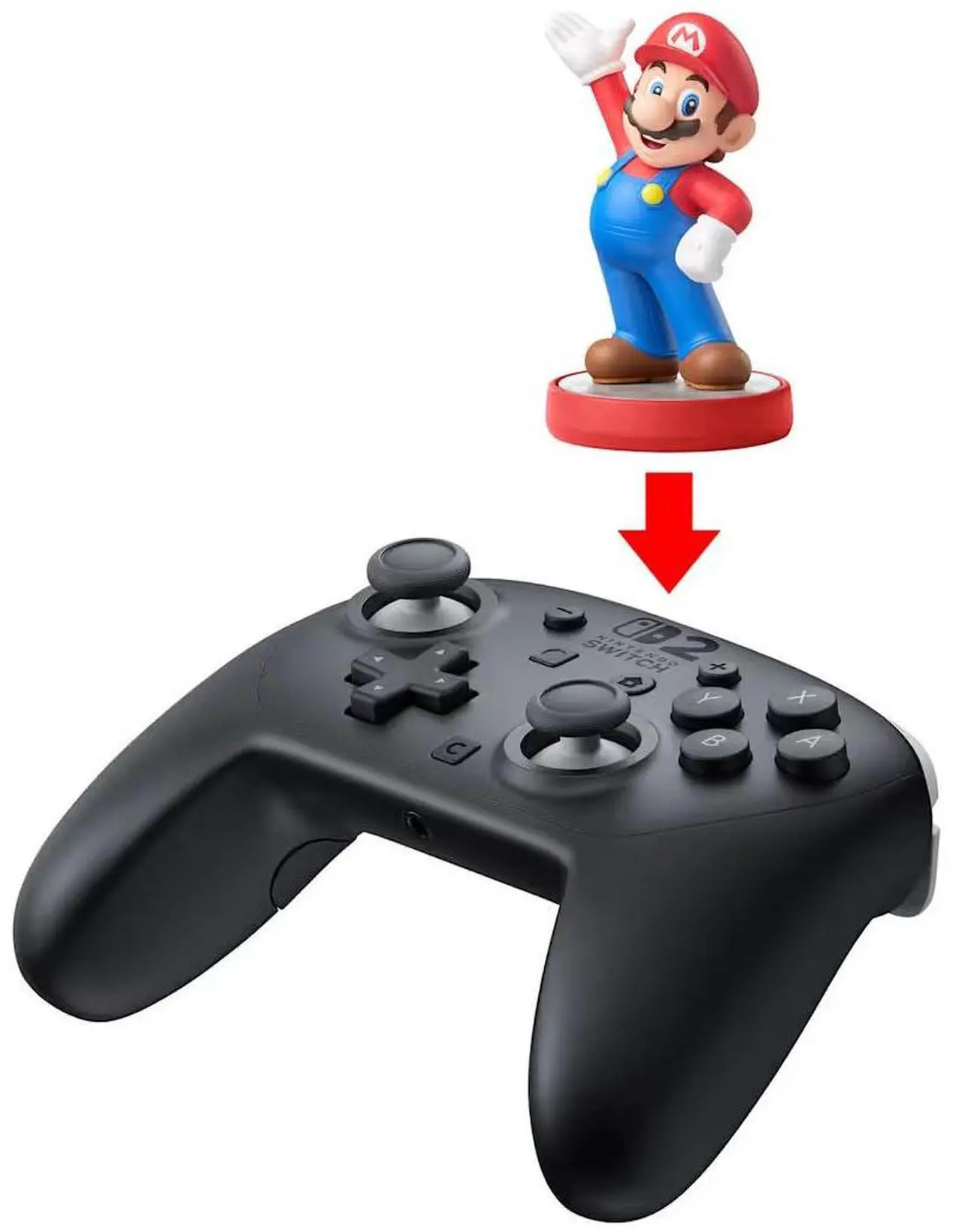 Alt view image 4 of 7 - Nintendo Switch 2 Mario Kart World Bundle with Pro Controller and MightySkins Code