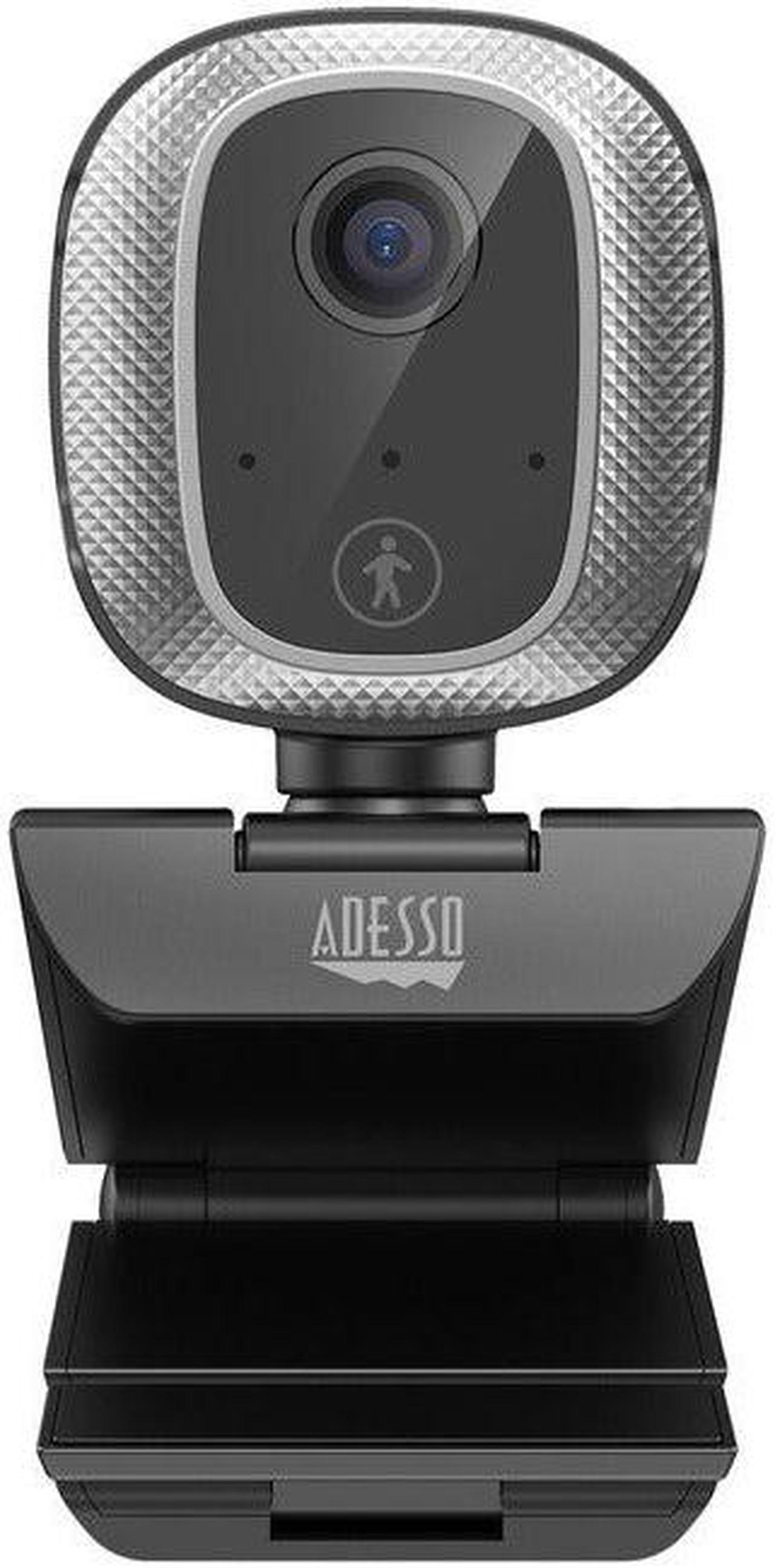 Adesso Ads Adesso CyberTrack M1 Webcam - 2.1 Megapixel - 30 fps - USB 2.0 - 1920 x 1080 Video - CMOS Sensor - Fixed Focus - Microphone