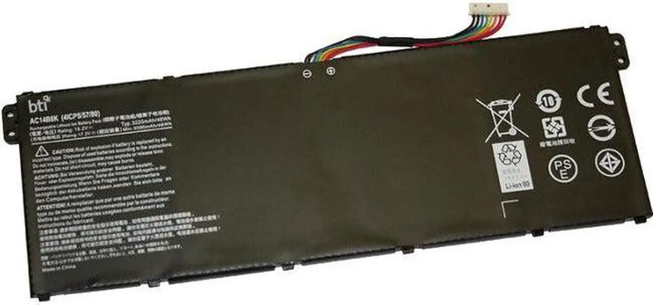 Alt view image 3 of 3 - BTI Replacement Internal Notebook Battery For Acer Chromebook C730, C730e