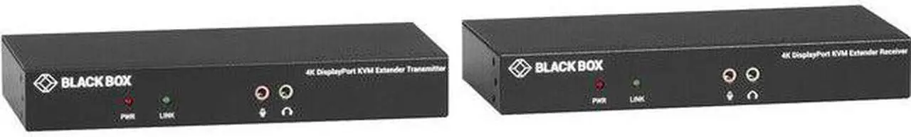 Alt view image 4 of 5 - Black Box KVXLCDPF-100 KVM Console-Extender