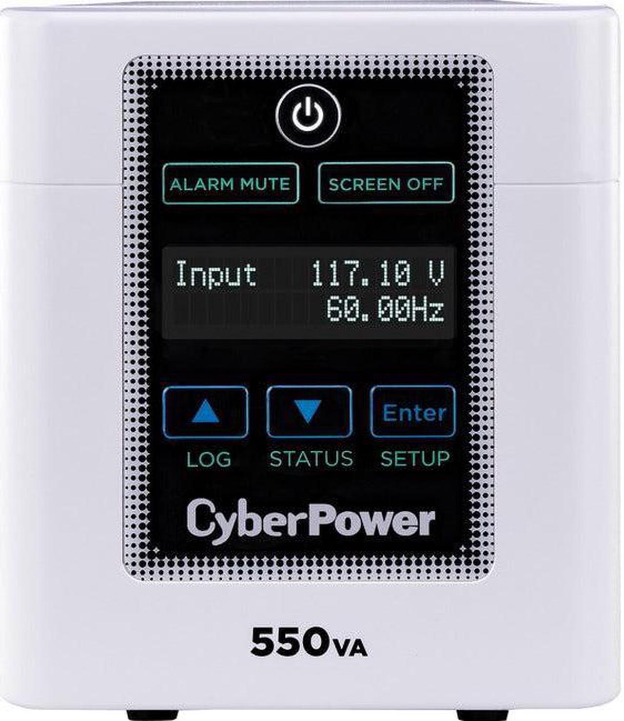 Alt view image 5 of 5 - CyberPower M550L 550 VA 440 Watts 4 Outlets Medical Grade UPS