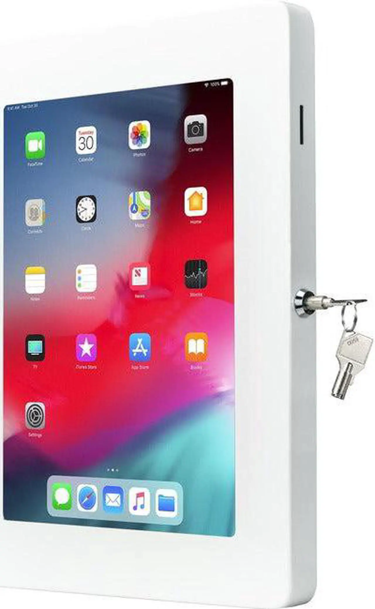 Alt view image 10 of 18 - Cta Digital Wall Mount For Ipad Ipad Pro Ipad Air Tablet - White