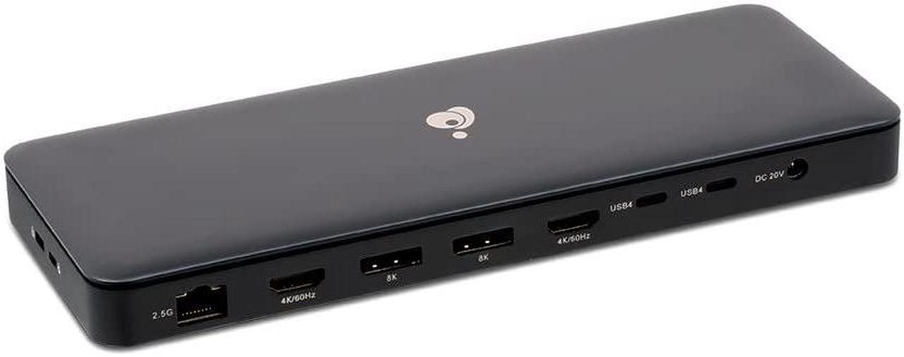 Alt view image 20 of 20 - IOGEAR Docking Station Dock Pro USB4 8K Triple View - GUD4C8K3
