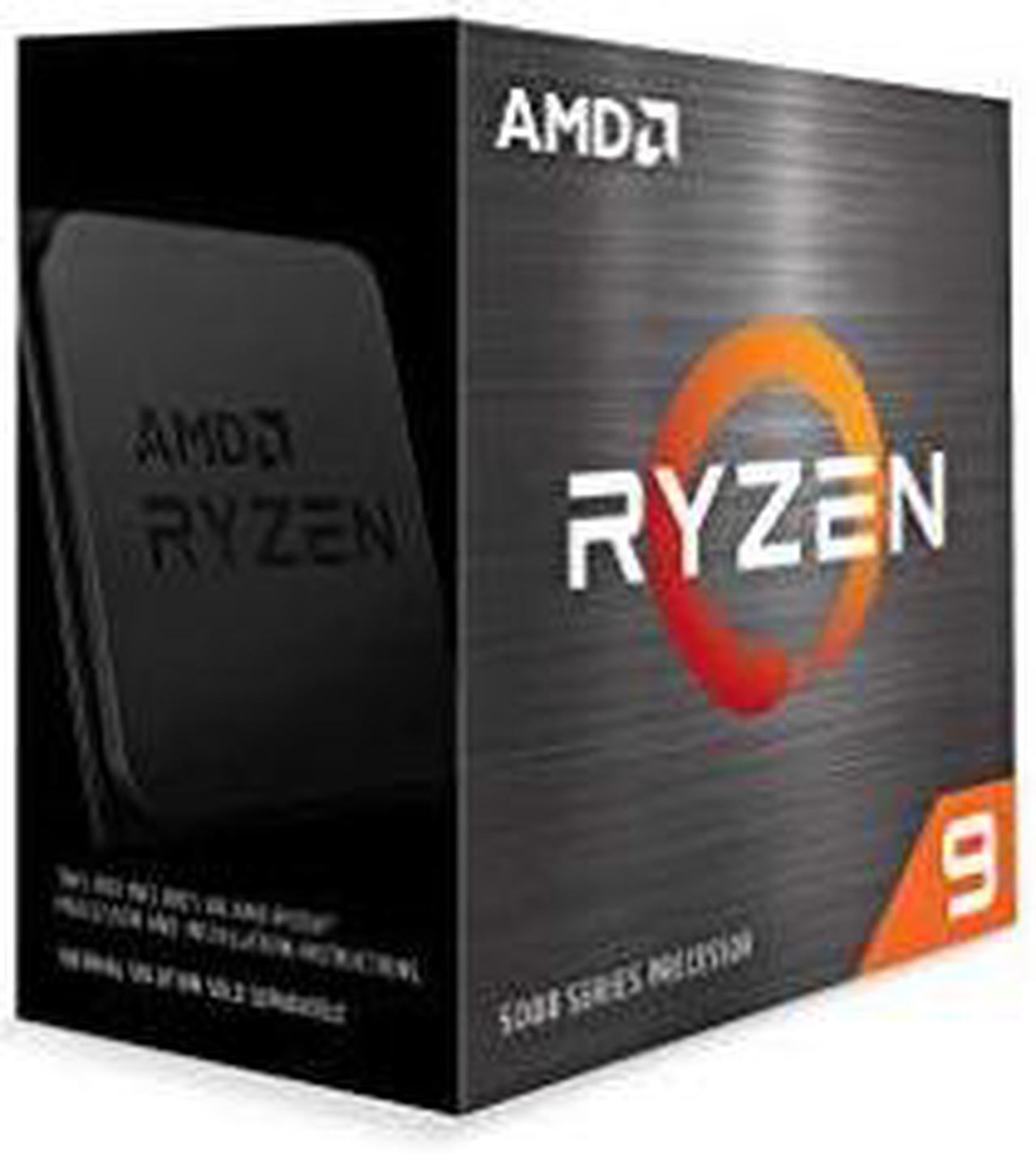 Alt view image 7 of 11 - AMD Ryzen 9 5900X - Ryzen 9 5000 Series Vermeer (Zen 3) 12-Core 3.7 GHz Socket AM4 105W None Integrated Graphics Desktop Processor - OEM Processor With Small BOX.