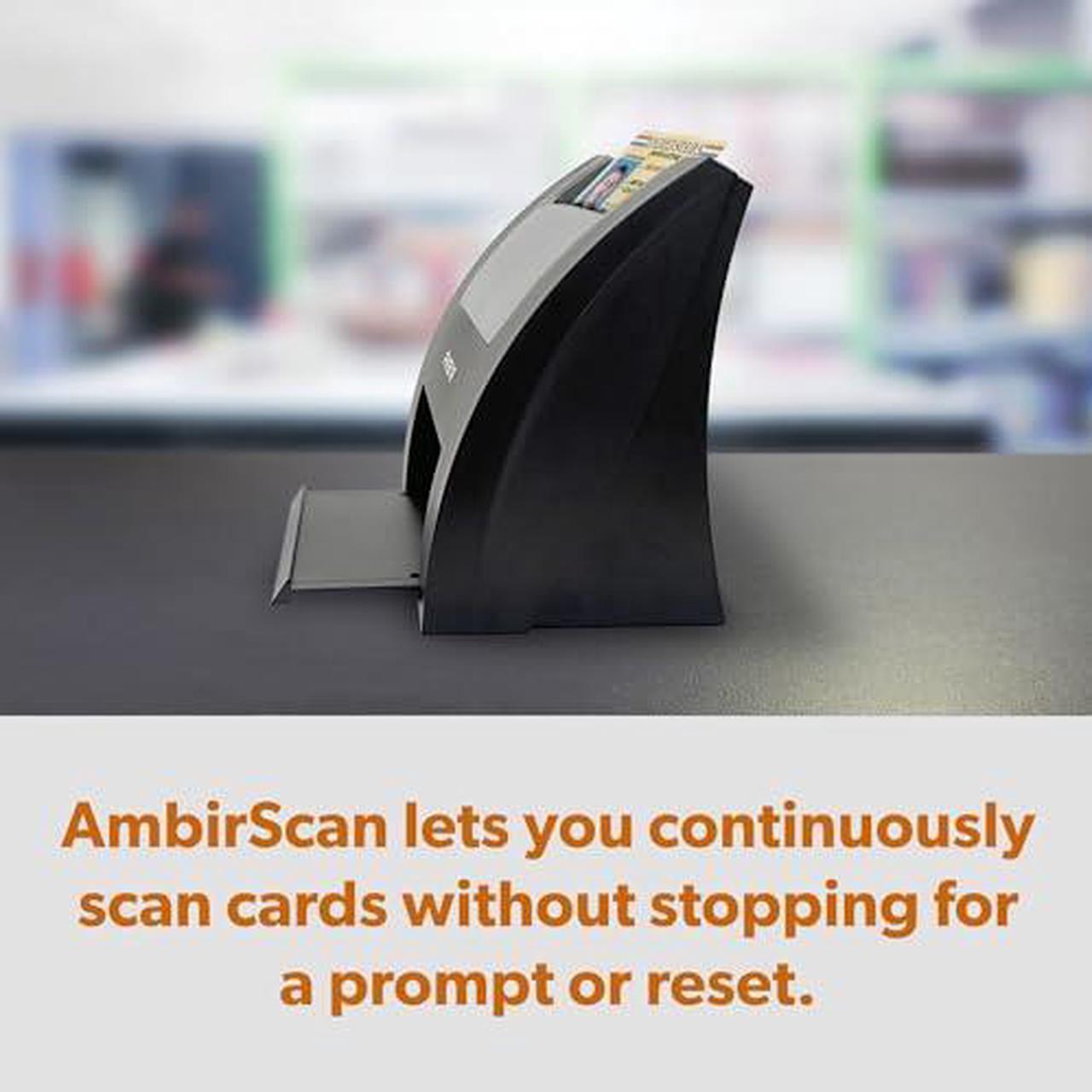 Alt view image 15 of 16 - Ambir nScan 690gt DS690GT-AS Card Optical Resolution - up to 600dpi Duplex ID Card Scanner with AmbirScan
