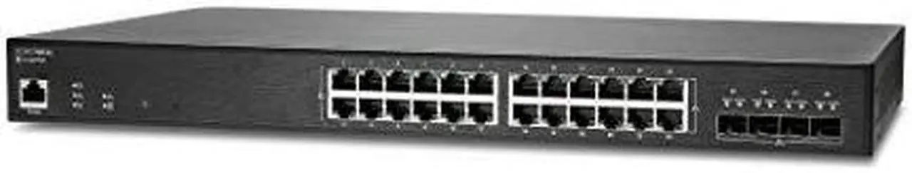 Alt view image 16 of 17 - SonicWall SWS14-24FPOE Ethernet Switch 24 Ports - Manageable - Gigabit Ethernet, 10 Gigabit Ethernet - 10/100/1000Base-T, 10GBase-X - 2 Layer Supported - Modular - 500.40 W Power Consumption 02SSC8377
