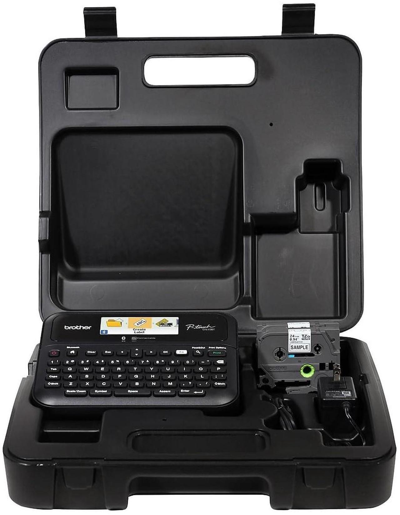 Alt view image 15 of 20 - Brother P-touch Business Professional Connected Label Maker with Case PTD610BTVP