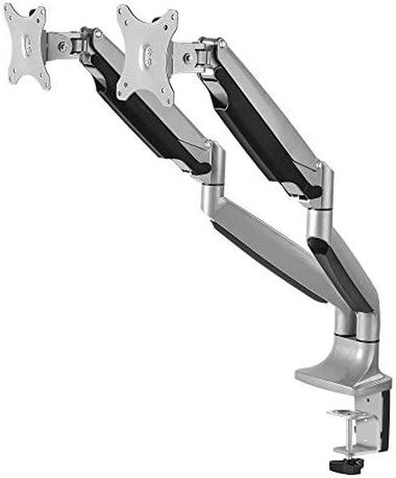 Alt view image 13 of 18 - SIIG CE-MT2E12-S1 High Premium Aluminum Gas Spring Desk Mount - Dual Monitor, VESA (75x75/100x100)