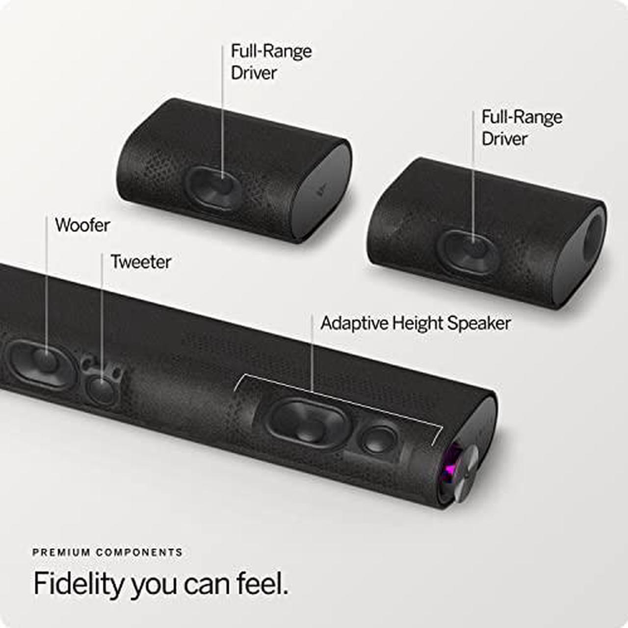 Alt view image 20 of 20 - VIZIO Elevate 5.1.4 Home Theater Sound Bar with Dolby Atmos and DTS:X (P514a-H6)
