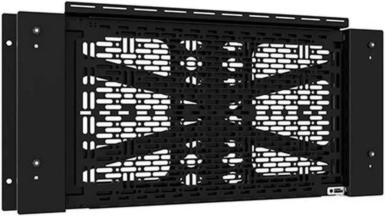 Alt view image 5 of 6 - Chief Proximity Component Storage Slide-Lock Panel for AV Systems - Black