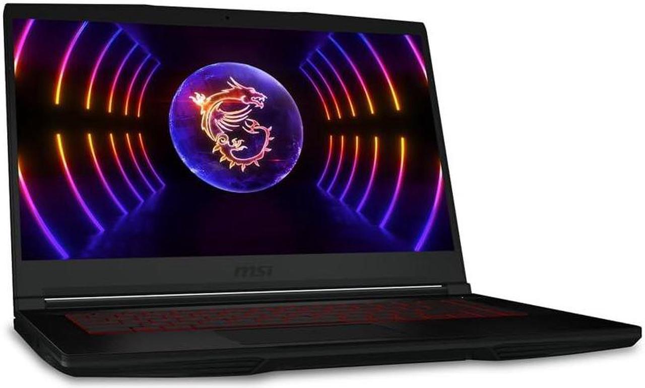Alt view image 9 of 15 - MSI Thin GF63 15.6" Gaming Notebook FHD 144Hz Intel Core i5-12450H 8GB RAM 512GB SSD NVIDIA GeForce RTX 2050 4GB Black - 15.6" FHD Display - In-Plane Switching Technology - Intel Core i5-124