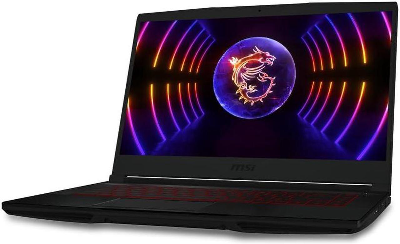 Alt view image 10 of 15 - MSI Thin GF63 15.6" Gaming Notebook FHD 144Hz Intel Core i5-12450H 8GB RAM 512GB SSD NVIDIA GeForce RTX 2050 4GB Black - 15.6" FHD Display - In-Plane Switching Technology - Intel Core i5-124