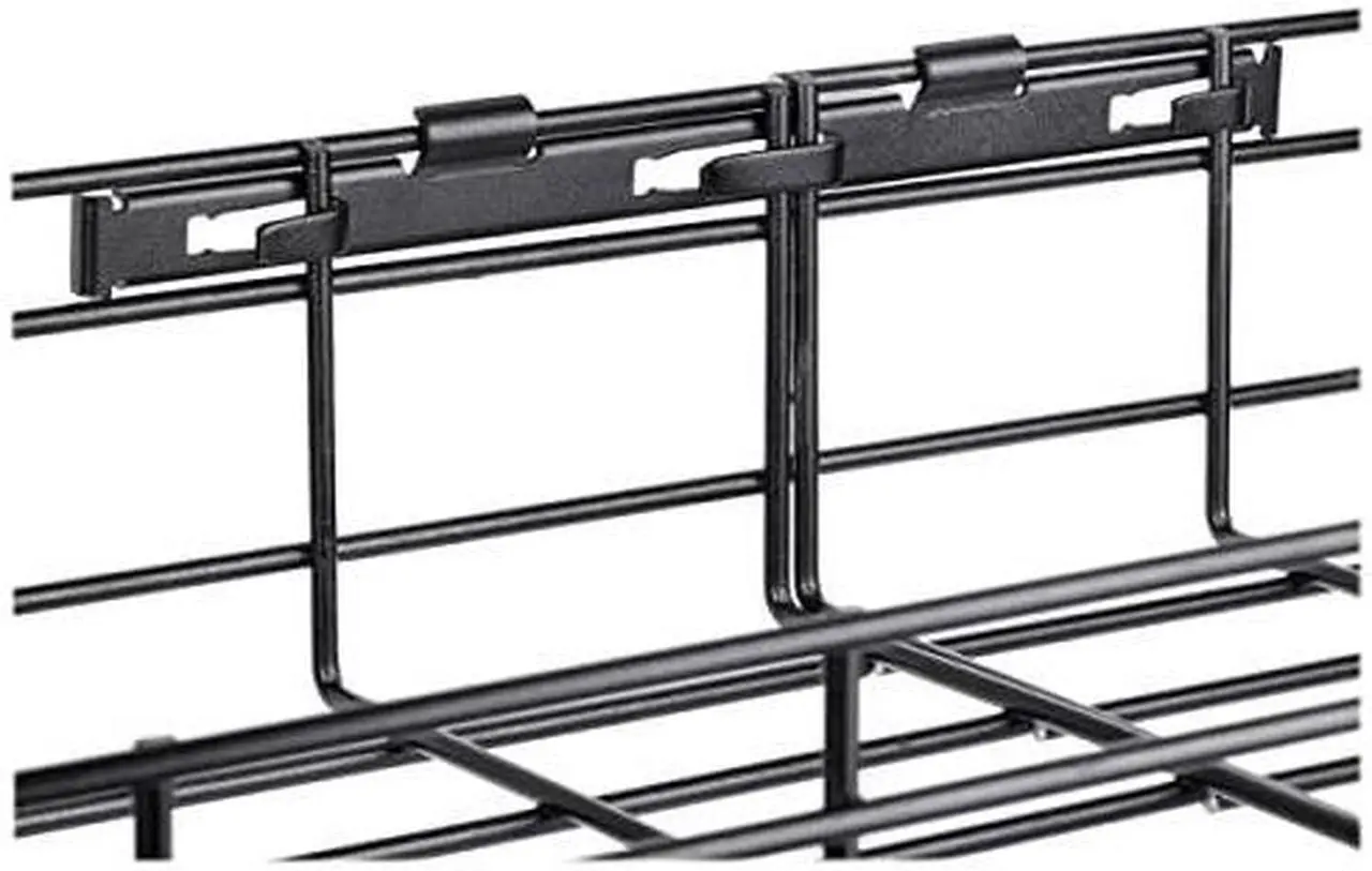 Alt view image 7 of 16 - Tripp Lite Wire Mesh Cable Tray 150x100x1500mm 2-Pack SRWB6410X2STR