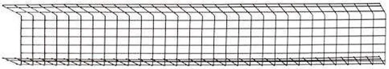 Alt view image 8 of 16 - Tripp Lite Wire Mesh Cable Tray 150x100x1500mm 2-Pack SRWB6410X2STR