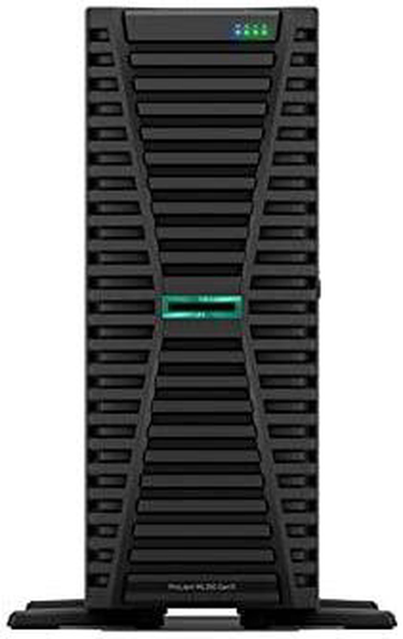 HPE ProLiant ML350 G11 4U Tower Server - 1x Intel Xeon Silver 4410Y 2 GHz - 64 GB RAM - 960 GB SSD - Redundant Power Supply  P69310-005