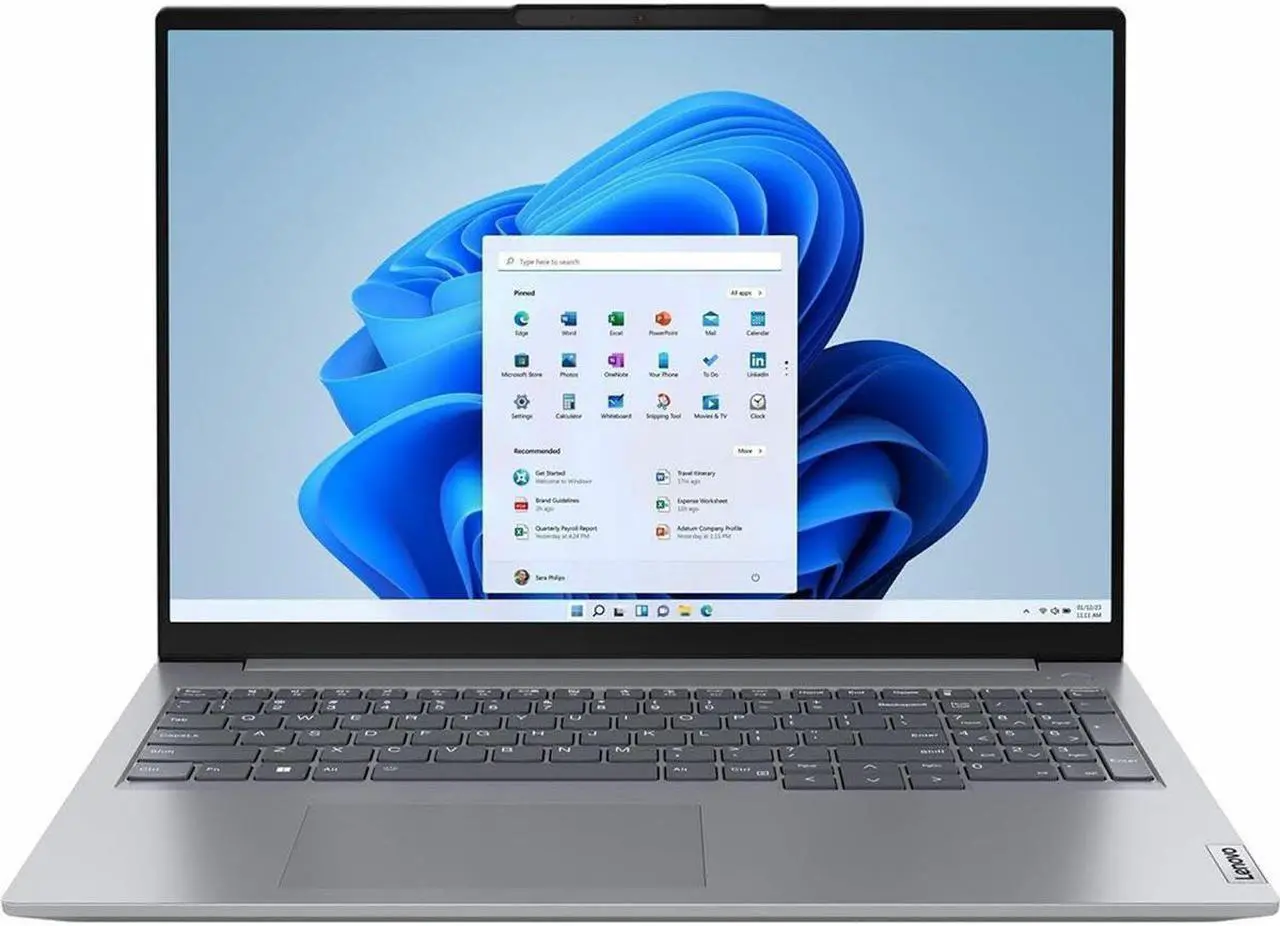Alt view image 11 of 17 - LaptopLenovo ThinkBook 16 Gen 6, 16" IPS 60Hz,Ryzen 5 7530U,16GB, AMD Radeon Graphics, 512GB SSD,Win 11 Pro
