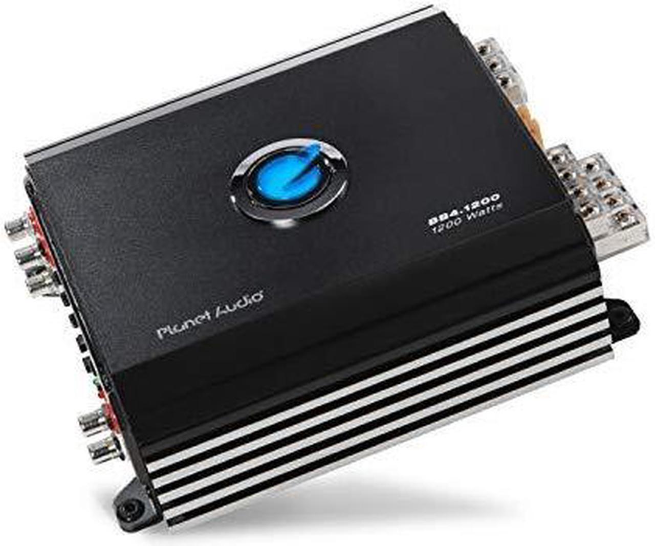 Alt view image 9 of 13 - Planet Audio BB1200.4 1200W 4 Channel Amplifier Amp with 8 Gauge Amp Kit
