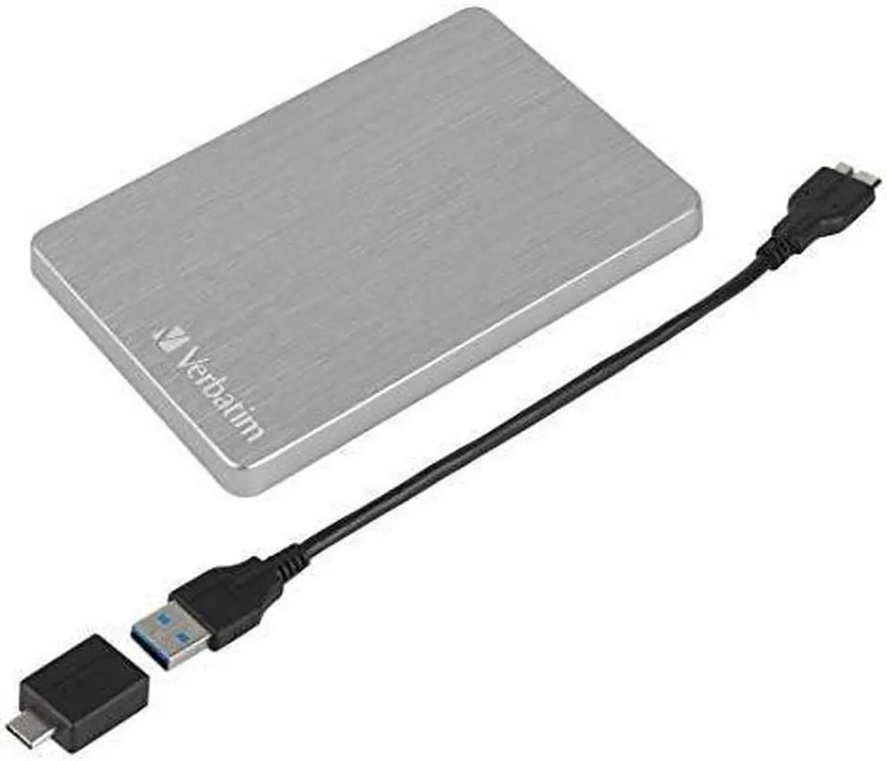 Alt view image 12 of 15 - Verbatim 1TB Store 'n Go USB 3.0 Portable External Hard Drive Space Grey 53662
